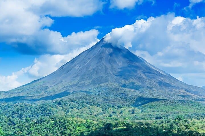 Arenal Volcano Hike and Canopy Zipline Adventure from Guanacaste