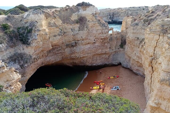 Albufeira Kayak Cave Tour: Explore Hidden Beaches & Cliff Caves photo 5