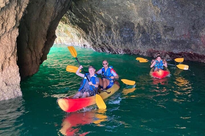 Albufeira Kayak Cave Tour: Explore Hidden Beaches & Cliff Caves photo 3