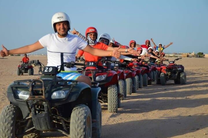 Sunrise and Sunset Sinai Quad-Bike Tour from Sharm El Sheikh