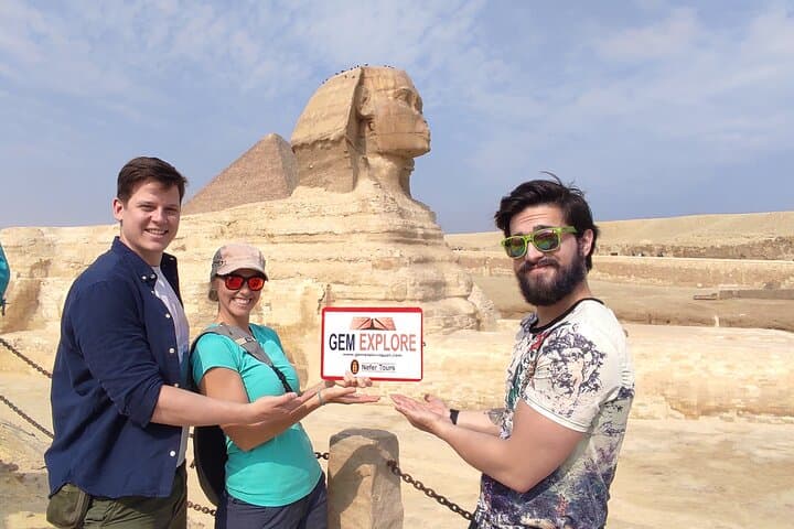 Giza Pyramids, Sphinx, Camel Ride & Desert ATV: Half-Day Private Tour from Cairo