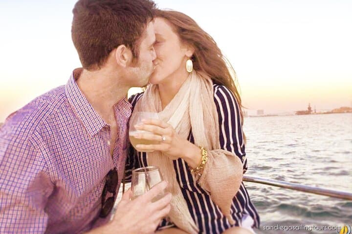 Private Sunset Sail for Two in San Diego Bay: Romantic 2-Hour Harbor Cruise photo 3