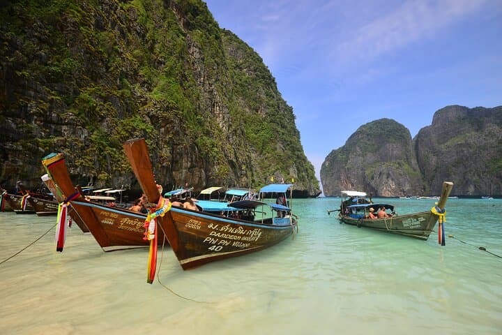 Private Longtail Boat Tour Around Phi Phi Islands — Full-Day Charter from Phi Phi