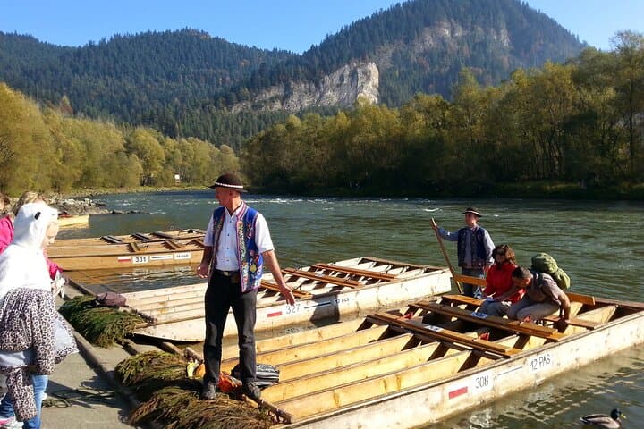 Dunajec River Rafting from Krakow: Full-Day Pieniny Gorge Wooden Raft Expedition photo 2