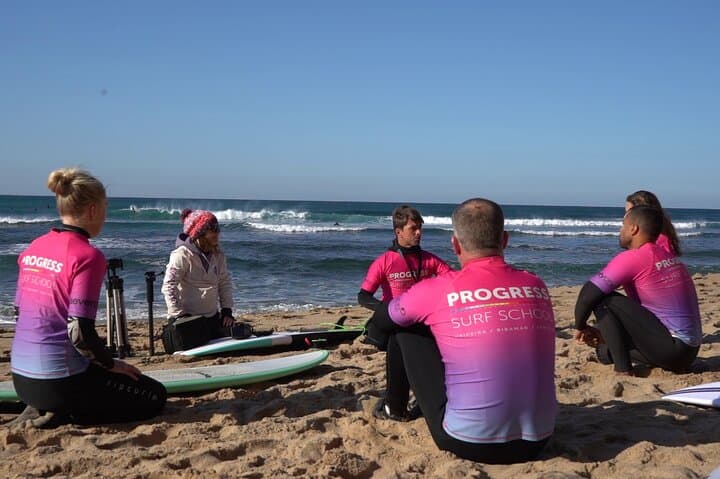 5-Day Joana Andrade Surf Camp in Ericeira — Apnea, Video Analysis & Advanced Coaching photo 3