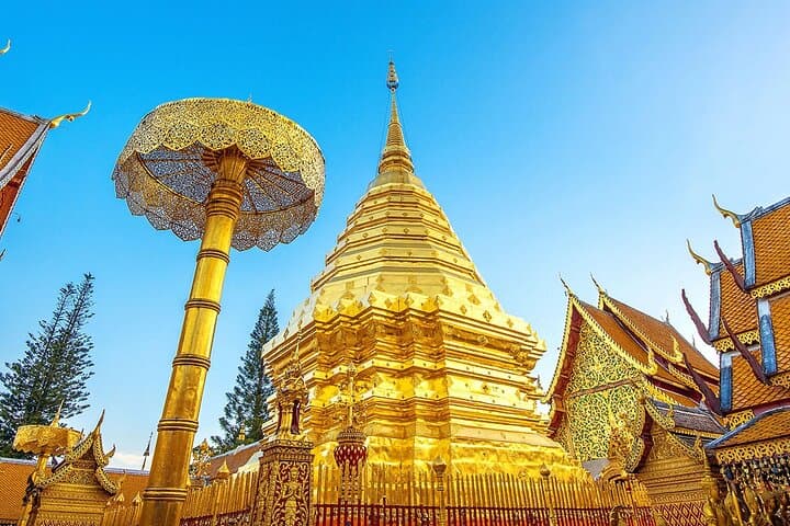 Doi Suthep and Hmong Village Half-Day: Chiang Mai Temple, 306 Steps & Cultural Visit photo 1