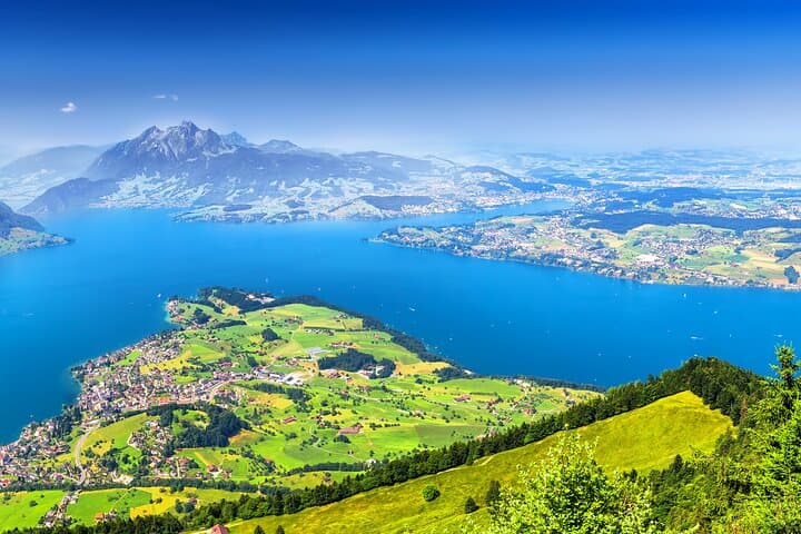 Mount Pilatus and Mount Rigi in One Day: Lucerne Cogwheel, Boat & Cable Car Tour photo 2