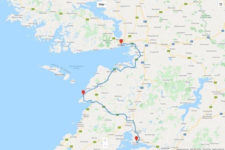 Shannon Airport to Galway via the Cliffs of Moher: Private Scenic Transfer photo 3