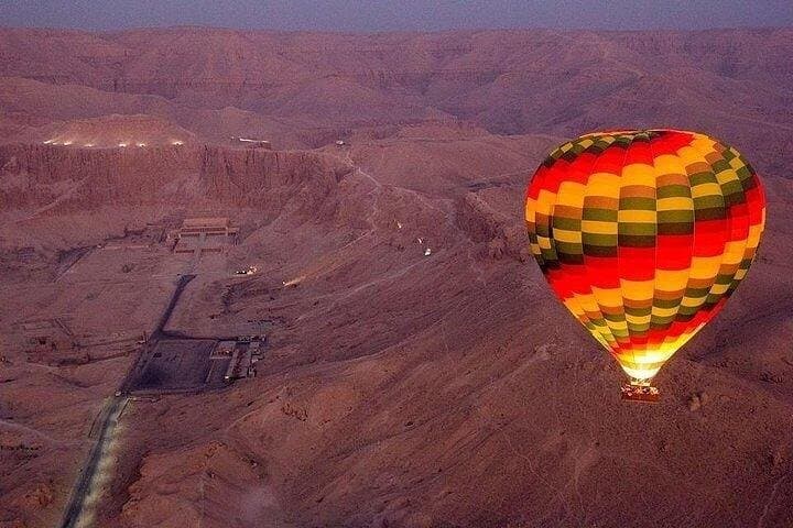 Sunrise Hot Air Balloon Ride Over Luxor — Float Above Ancient Thebes