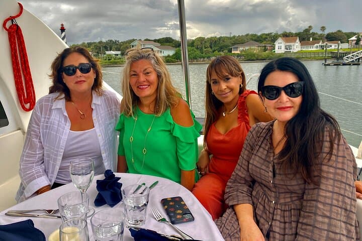 Sunset Sail Along Historic St. Augustine Bayfront: 2-Hour Shared Yacht Experience