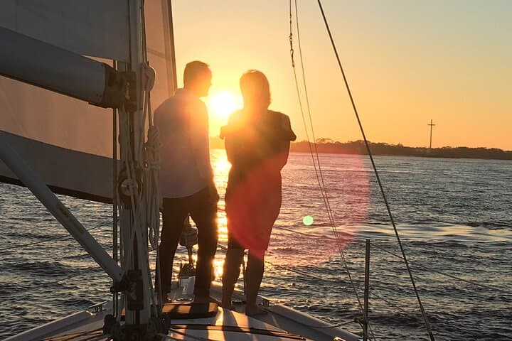 Sunset Sail Along Historic St. Augustine Bayfront: 2-Hour Shared Yacht Experience photo 4