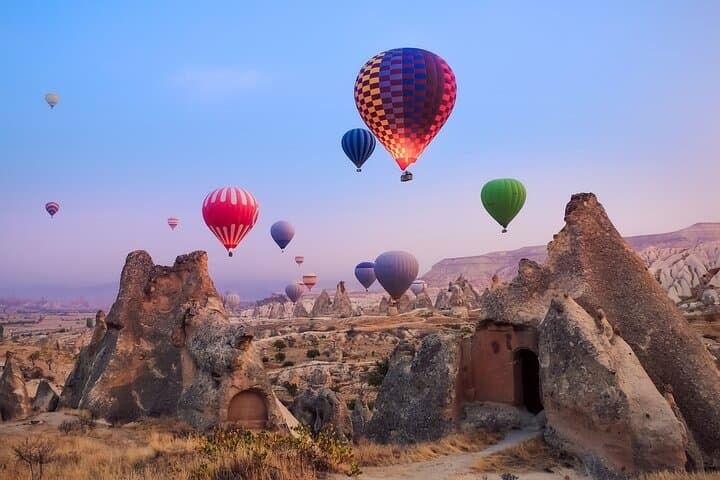 Cappadocia Hot Air Balloon & Full-Day Small Group Tour — Sunrise Flight, Göreme Open-Air Museum, and Valleys photo 2