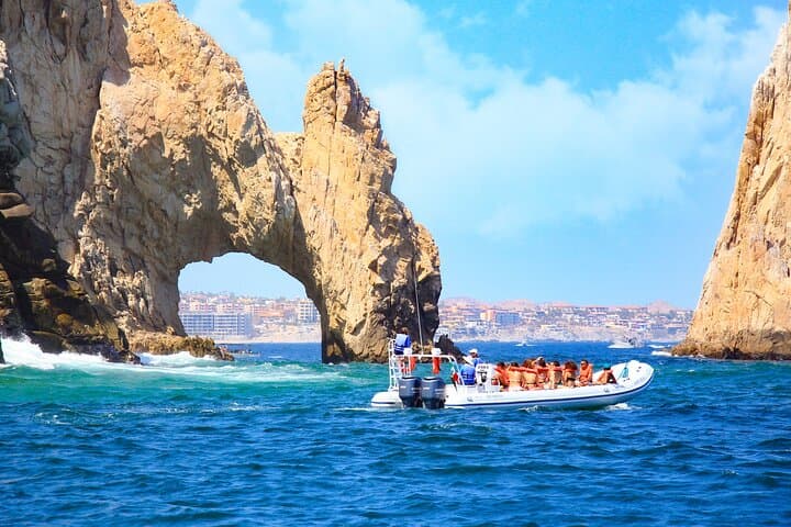 Cabo San Lucas: Boat to El Arco + Pacific Beach Camel Ride and Lunch
