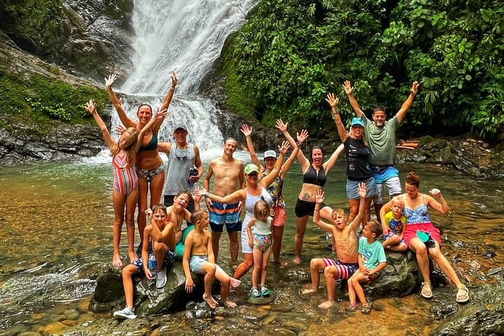 Rainforest Waterfall Hike and Hanging Bridges with Local Lunch near Manuel Antonio photo 2