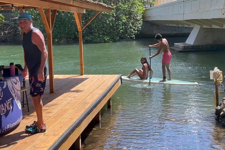 Paddle the Anahulu: Haleiwa River SUP Rental with Blue Planet photo 5