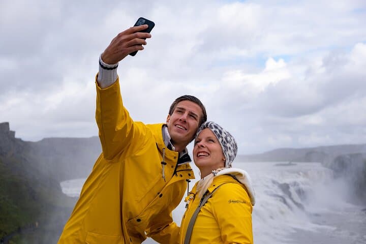 Golden Circle Day Trip from Reykjavik: Geysir, Gullfoss & Fridheimar Greenhouse photo 2