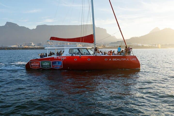 Sunset Champagne Catamaran Cruise at V&A Waterfront, Cape Town photo 2