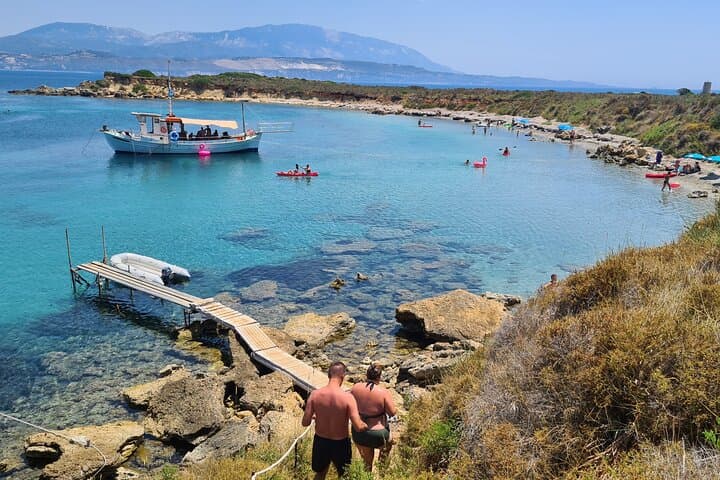 Ionian day cruise from Argostoli: White Rocks, Vardiani & Xi Beach photo 2