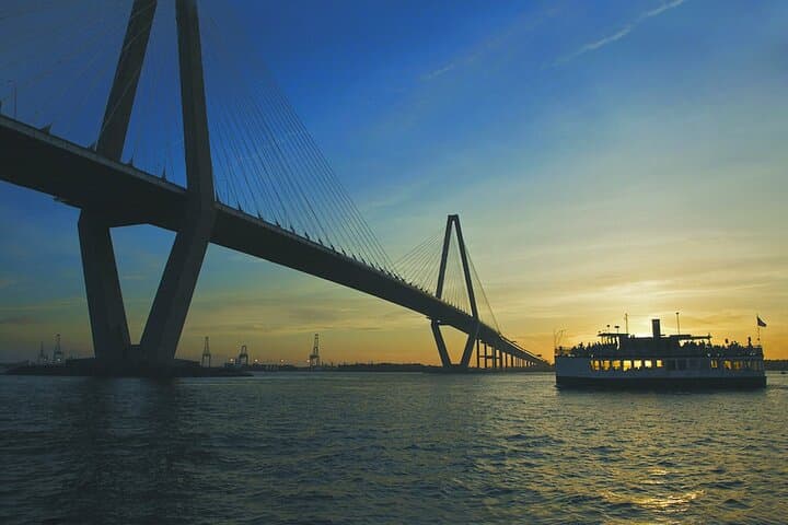Charleston Harbor History Cruise: 90-Minute Daytime & Sunset Boat Tour photo 3
