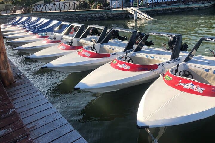 Speedboat and Snorkel at Punta Nizuc — Self-Drive Reef Adventure in Cancun photo 1