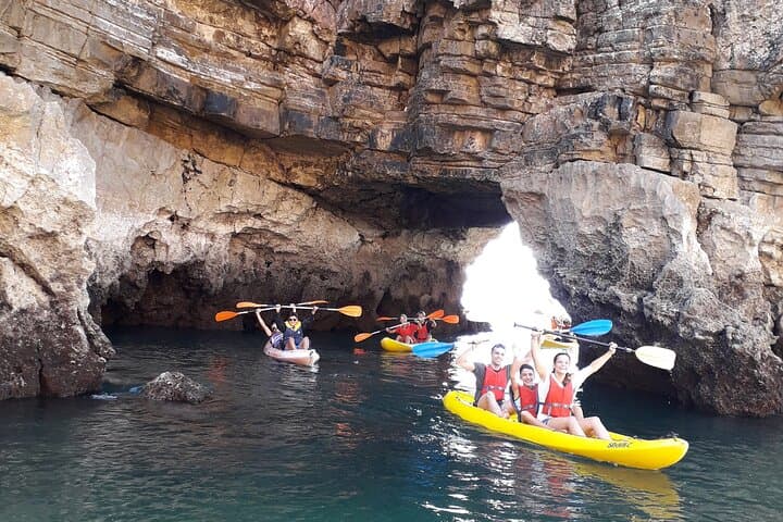 Sea-Cave Kayak Tour from Salema — Algarve Coastal Adventure