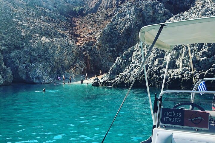 Seitan Limani Private Boat Tour from Chania — Full-Day Cruise to Secluded Beaches photo 4
