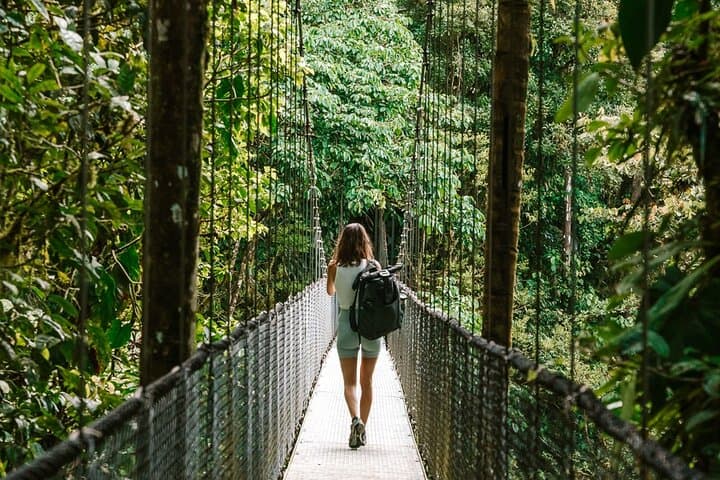 Arenal One-Day: Volcano Hike, La Fortuna Waterfall & Mistico Hanging Bridges photo 2