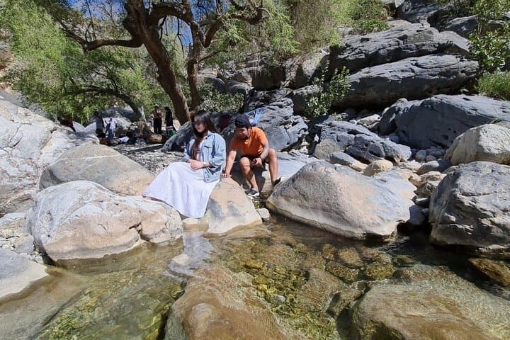 Full-Day Wadi Dham Adventure from Muscat — Swim, Scramble & Rope Descent