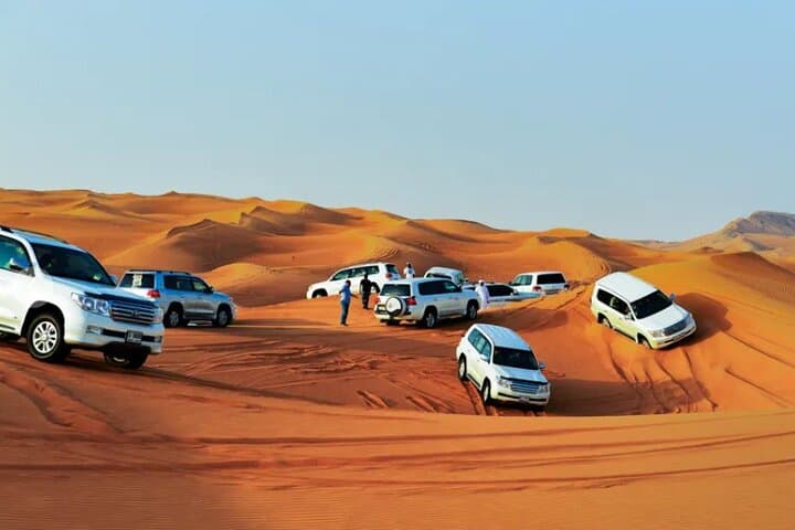 Overnight Red Dunes Desert Safari: Dune Bashing, Bedouin Camp & Sunrise Camel Ride photo 1