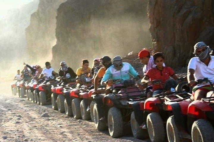 Sinai Desert Quad Bike Safari from Sharm el Sheikh — Sunrise & Sunset Tours