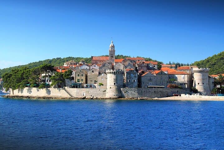 Private Korcula Day Cruise from Dubrovnik: Korčula Island Excursion