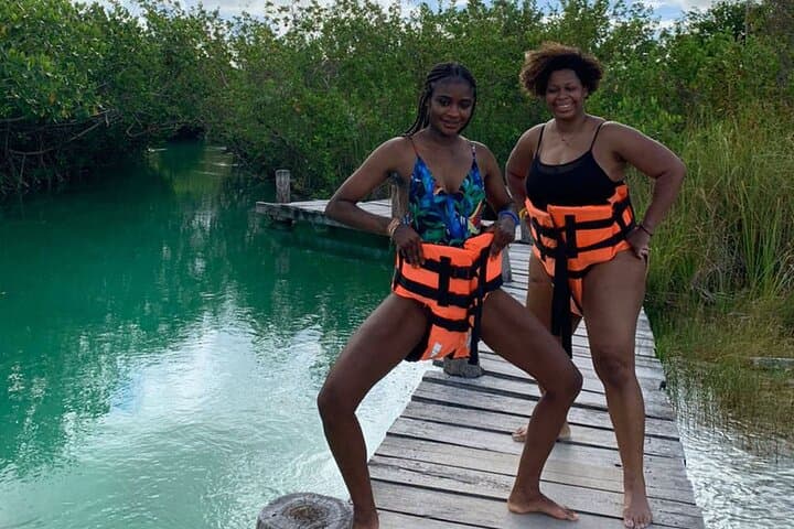 Tulum Scooter Tour to Muyil: Boat Eco-Trip & Float Down Mayan Canals photo 3