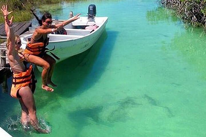 Tulum Scooter Tour to Muyil: Boat Eco-Trip & Float Down Mayan Canals photo 5