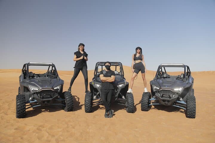 Morning 1-Seater Dune Buggy Safari in Dubai's Red Sands