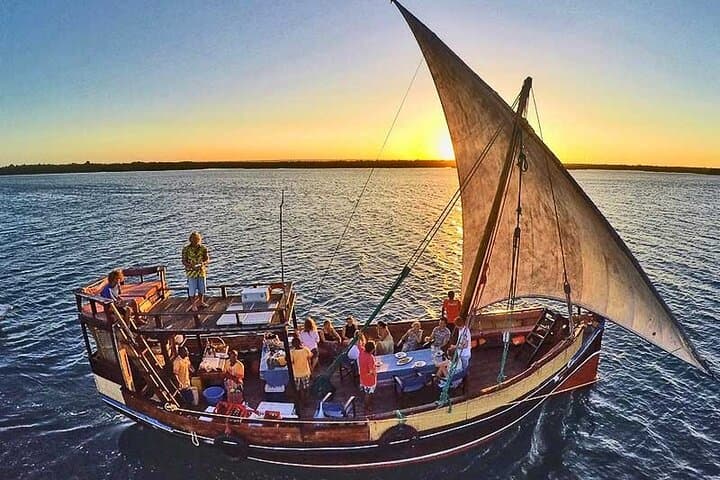 Zanzibar Sunset Dhow Cruise: Stone Town Evening Sail with Transfers