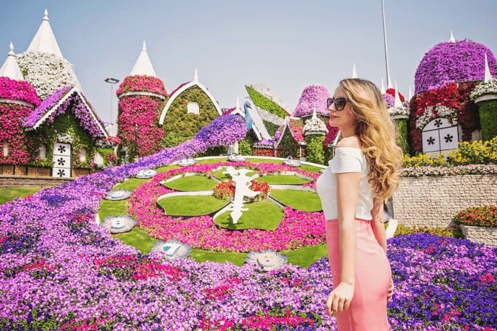 Dubai Miracle Garden & Global Village Private Tour — 5–6 Hour Floral and Cultural Experience