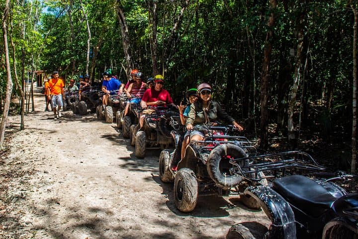 Mayan Jungle Half-Day: ATVs, Ziplines, Horseback & Cenote Swim from Cancun photo 6