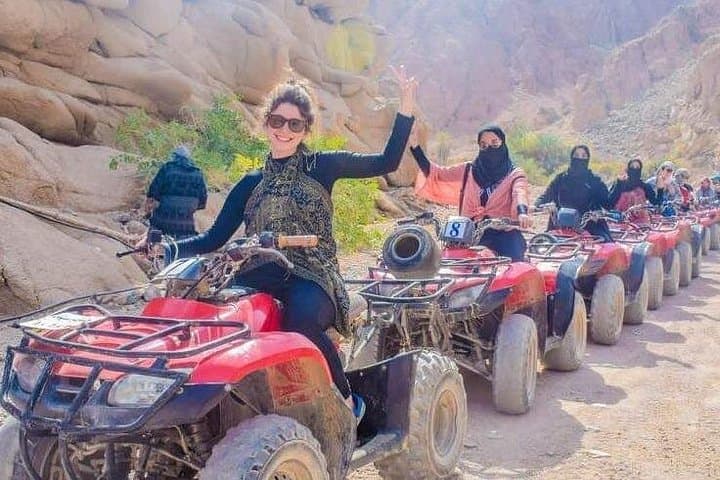 Sinai Desert Quad Bike Tour (Sunrise or Sunset) from Sharm El Sheikh