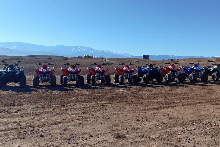 Marrakech Quad Biking Tour: Agafay & Jbilet Stone Desert Half-Day Adventure photo 4