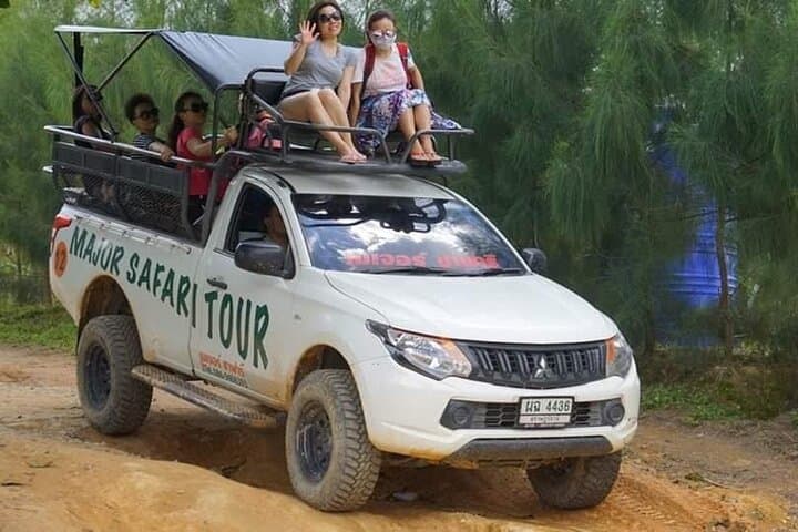 Full-Day Koh Samui 4x4 Jungle Adventure — Namuang Waterfall, Big Buddha & 360° Jungle Views