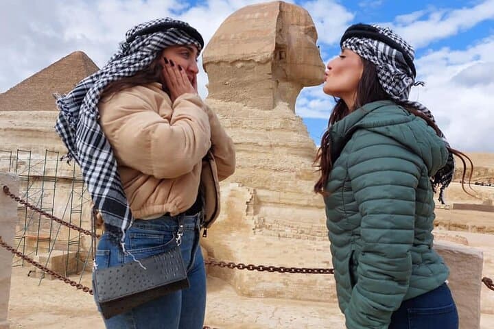 Private Giza Pyramids Tour: Sphinx, Camel Ride & Lunch from Cairo photo 3