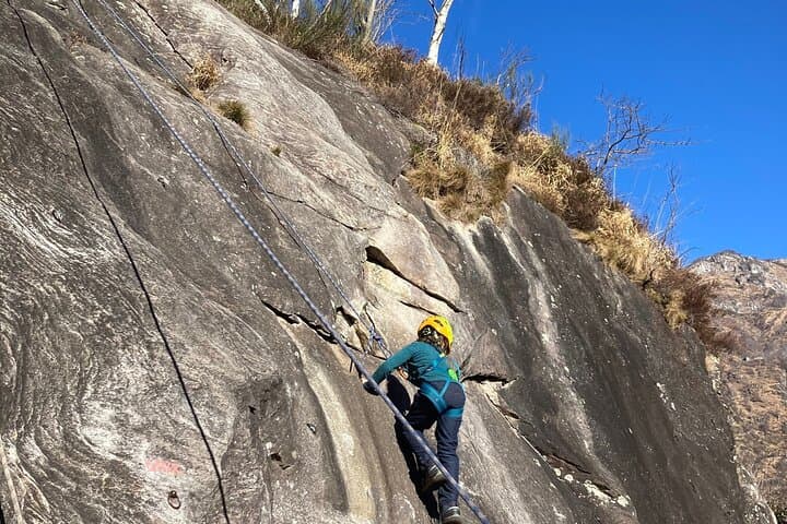 Family Rock Climbing in Maggia Valley near Locarno — Kids-Friendly Climbing Adventure photo 2