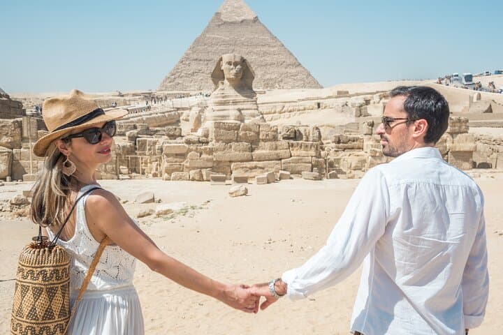 Half-Day Guided Tour to the Giza Pyramids & Great Sphinx from Cairo photo 2