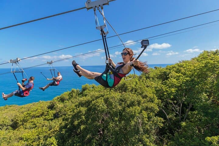 Montego Bay ATV and Zipline Combo: Sandy Bay Canopy & 2,200‑ft ATV Ride photo 1