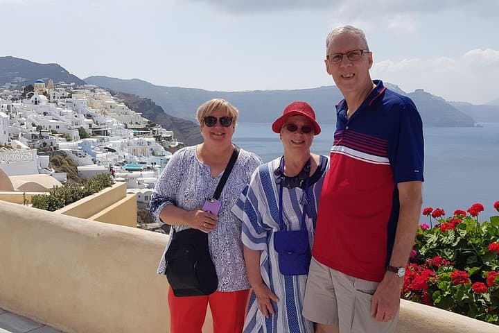 Private Santorini Island Tour: Akrotiri, Red & Black Beaches, Oia & Wine Tasting photo 4
