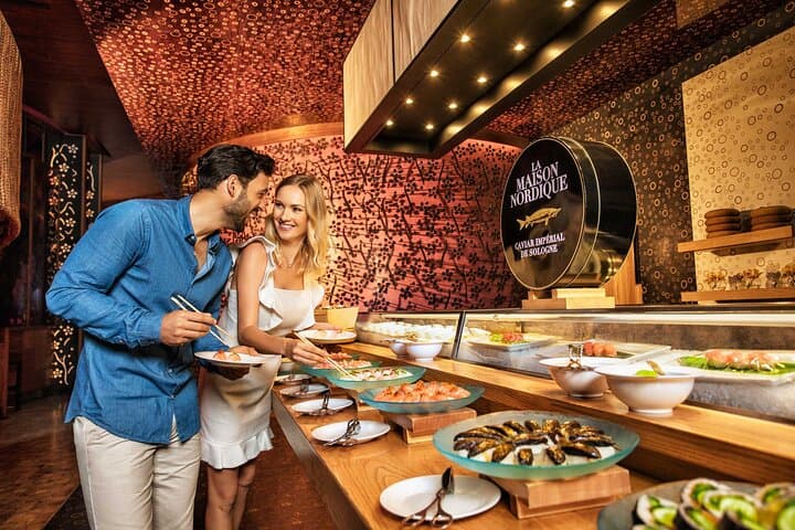Dinner at Atlantis The Palm Jumeirah: Luxury Buffet & Waterfront Dining in Dubai