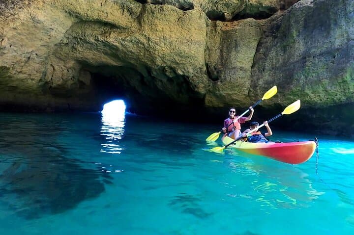 Private Benagil Kayak and Catamaran Tour from Portimão — Benagil Caves Adventure photo 3