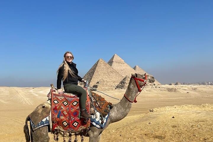 2-Day Giza & Cairo Highlights: Pyramids, Sakkara, Egyptian Museum & Nile Dinner Cruise photo 1