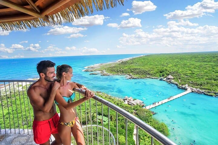 Xel-Ha All-Inclusive Day: Snorkel Cenotes & Zip Lines from Playa del Carmen photo 2