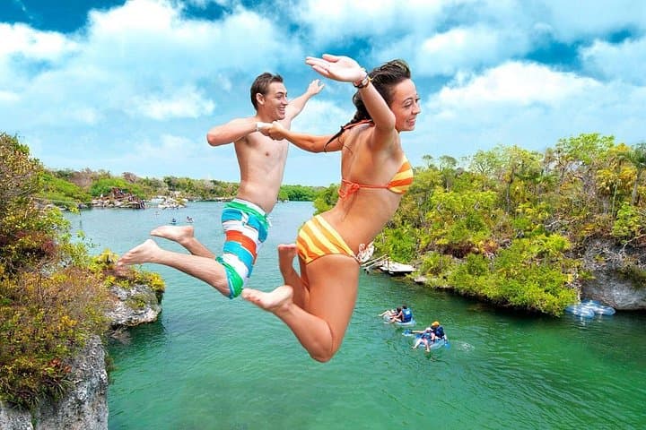 Xel-Ha All-Inclusive Water Park: Snorkel Cenotes, Lighthouse & Zip Lines from Cancún photo 5